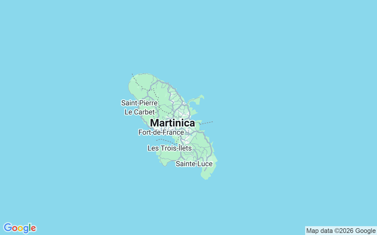 Localização do(a) Lancha: Ponton, Le Robert