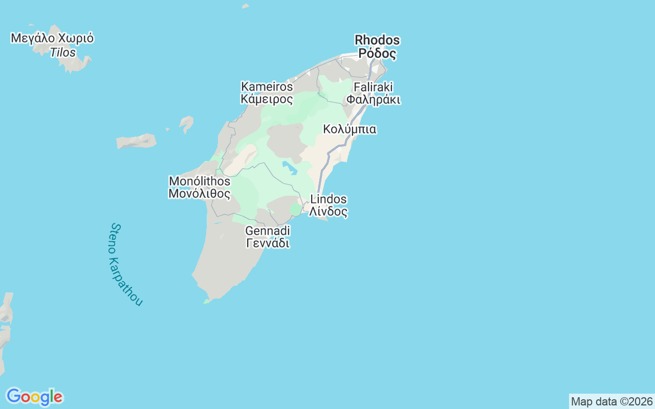 Plats för Motorbåt: Kalathos Beach, Lindos 851 07