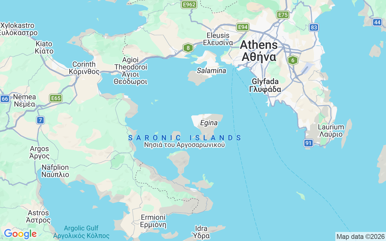 Location of the RIB: Perdika, Aegina 180 10