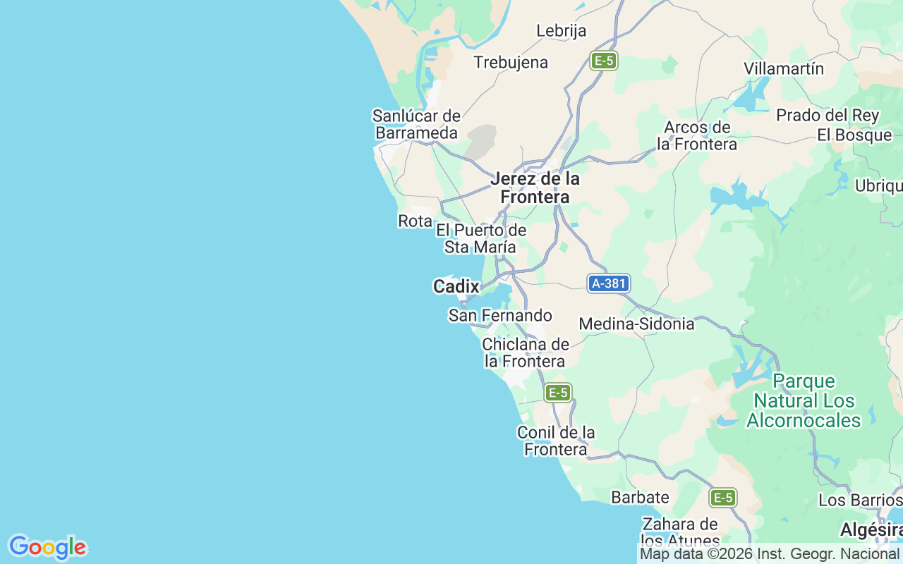 Emplacement du Bateau à moteur: Viento De Levante, Cadix