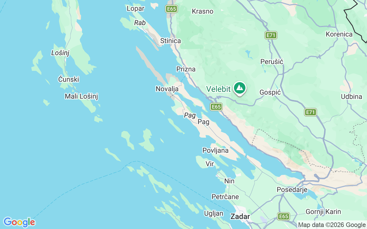 De locatie van Motorboot: Šimuni, Šimuni