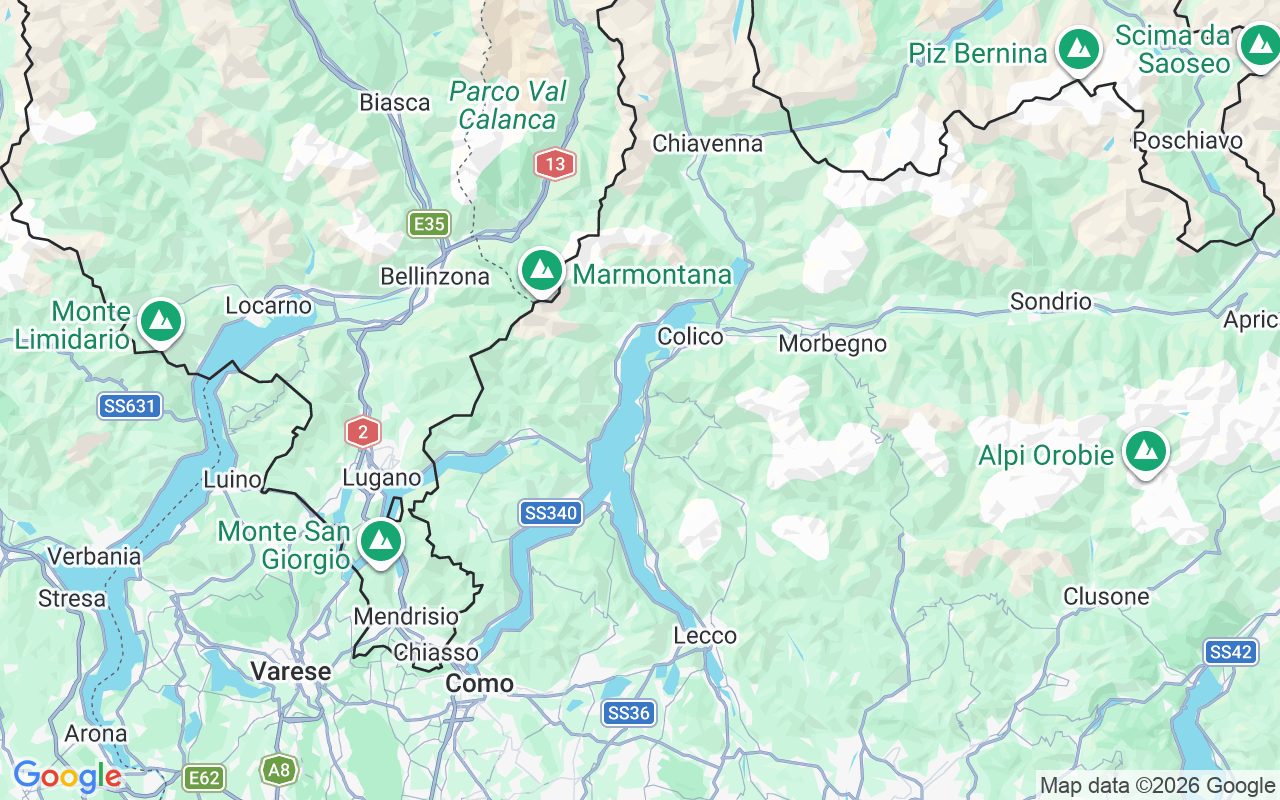 De locatie van Zeilboot: Dervio, Dervio