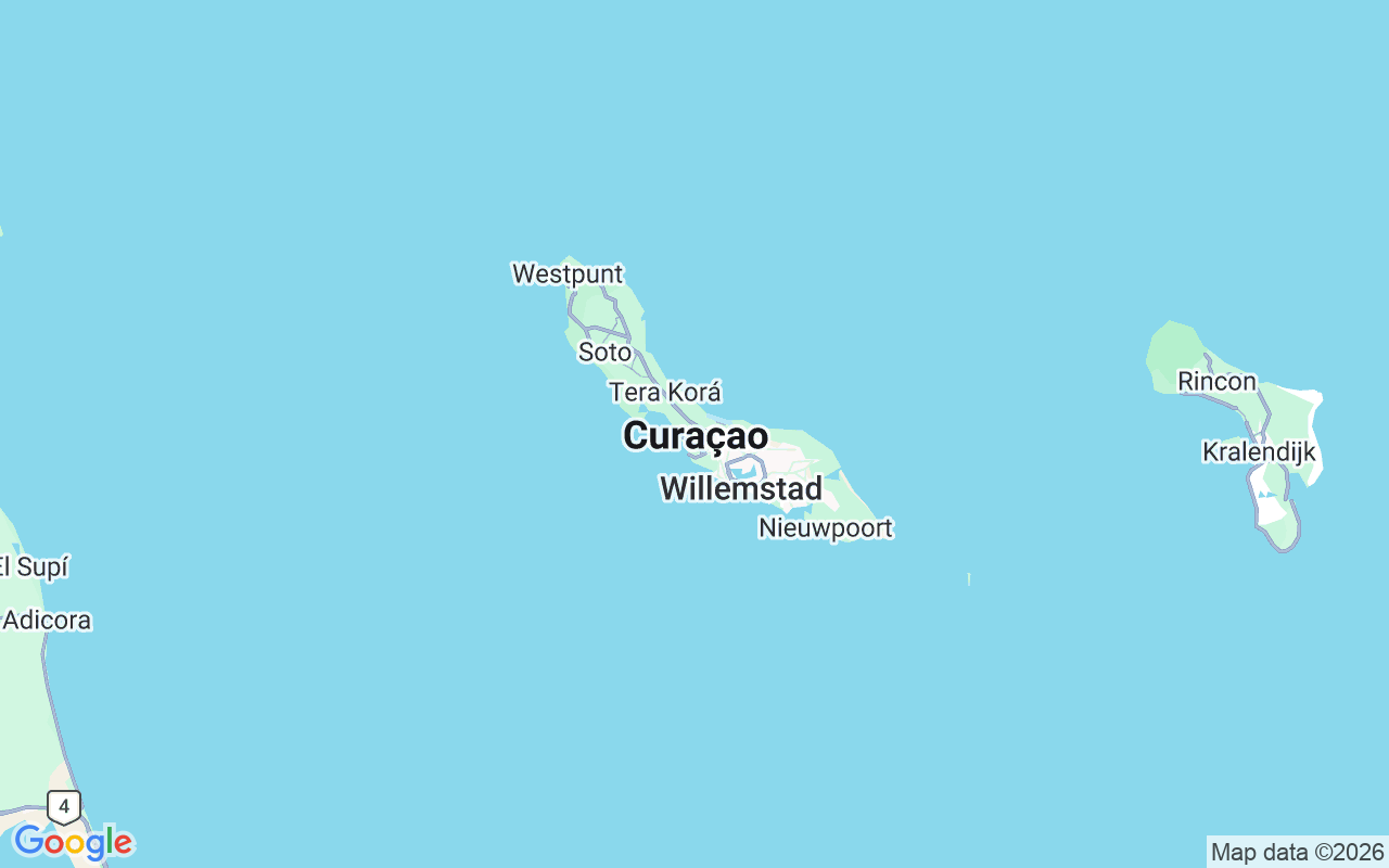 De locatie van Zeilboot: Seru Boca Marina, Curaçao