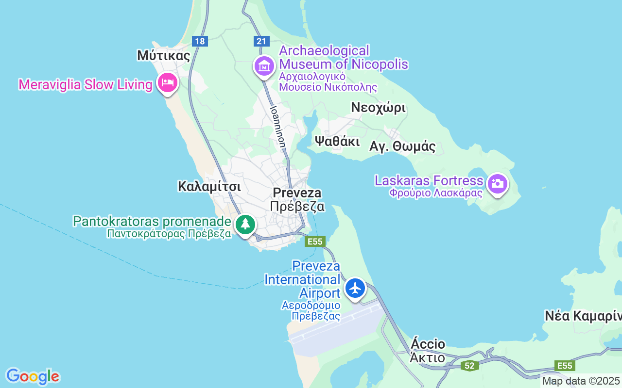 Localização do(a) Veleiro: Preveza, Grécia