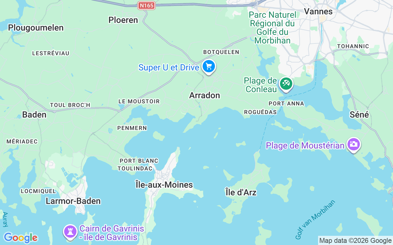 De locatie van Motorboot: Port D'arradon, Arradon