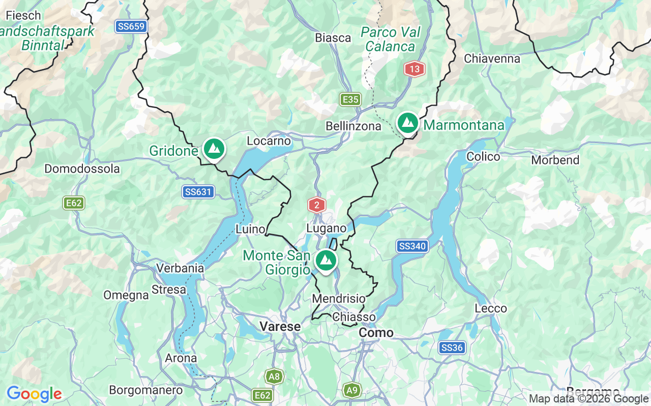 Liegeplatz Motorboot: Lugano, Schweiz