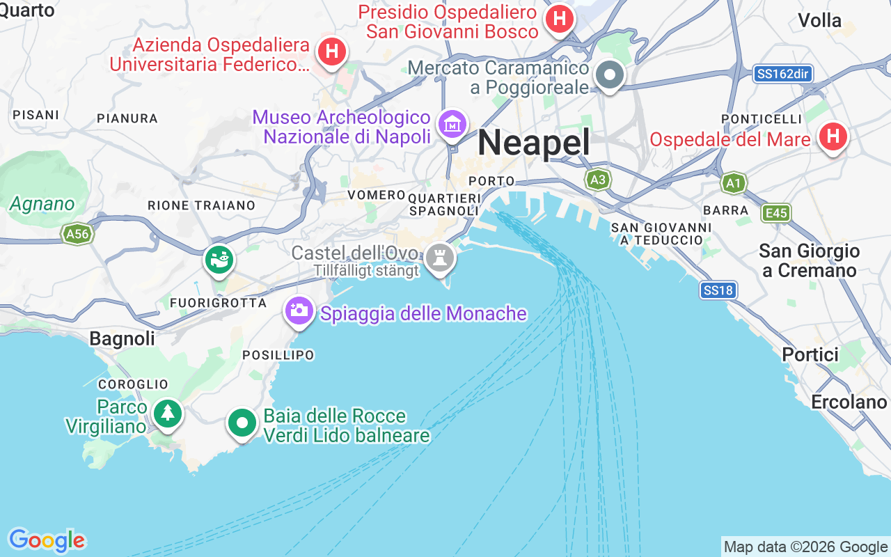 Plats för Motorbåt: 80035 Neapel, Italien