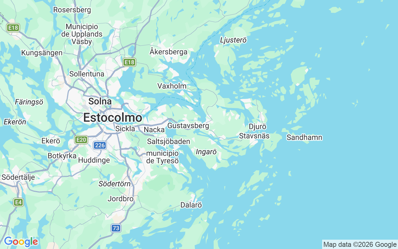 Ubicación Velero: Bullandö, Värmdö