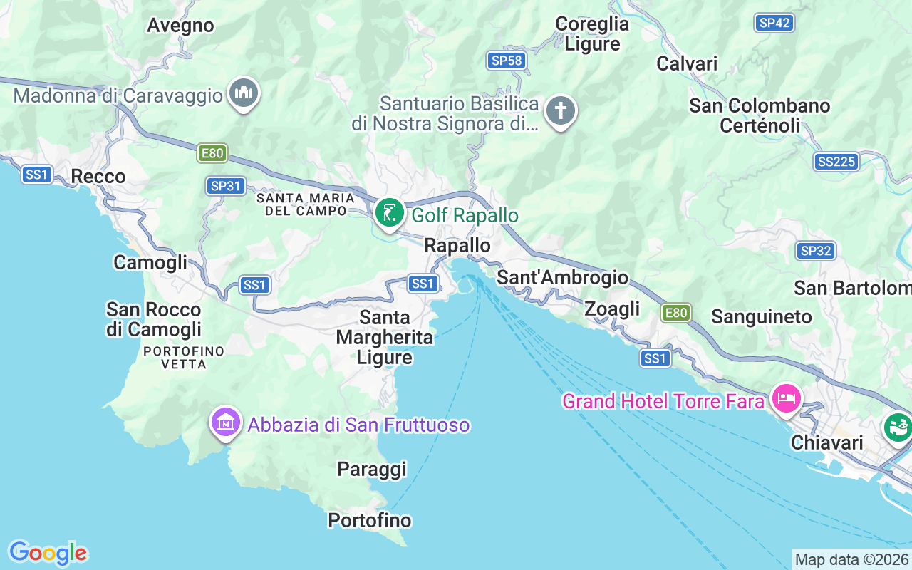 Emplacement du Bateau sans permis : Port De Rapallo, 16035 Rapallo