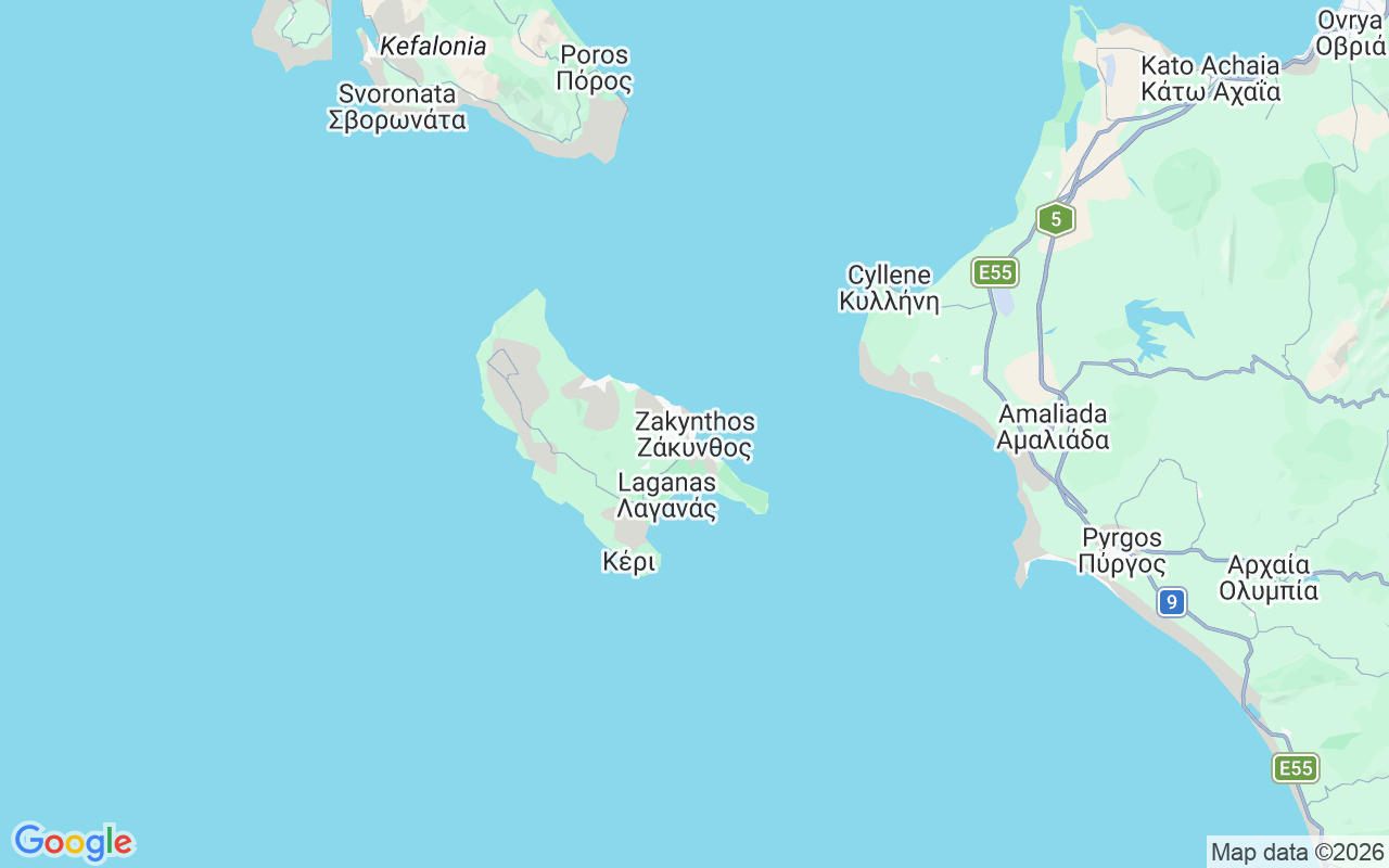 De locatie van Motorboot: Agios Sostis, Zakynthos