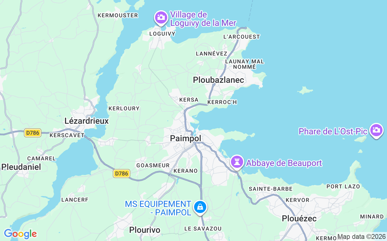 Emplacement du Semi-rigide: Port Adhoc, 22500 Paimpol