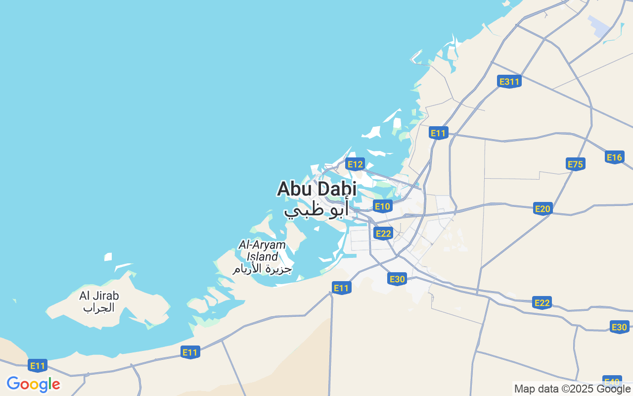 Ubicación Lancha: City Centre, Abu Dabi - Emiratos Árabes Unidos