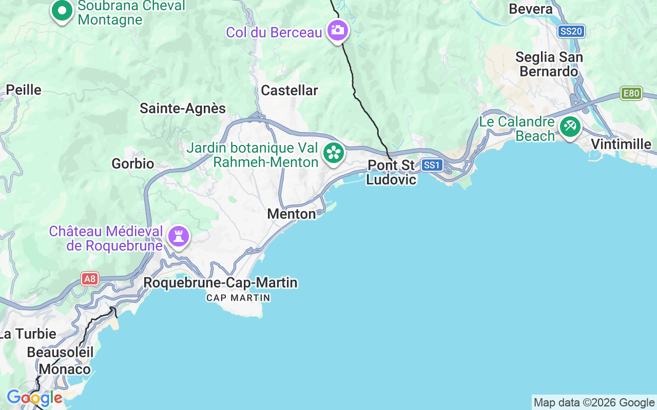 Emplacement du Catamaran: Vieux Port, 06500 Menton