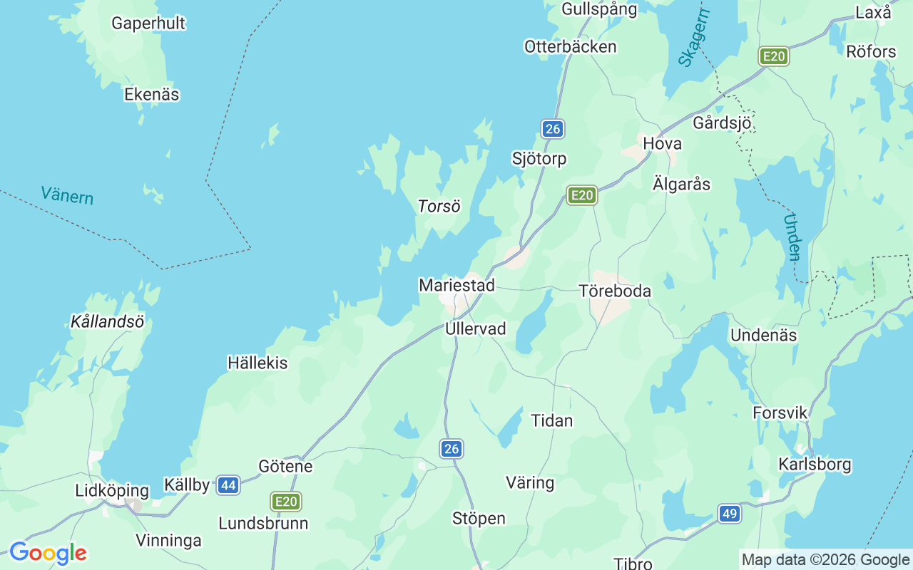 Liegeplatz Segelboot: Mariestad, Mariestad