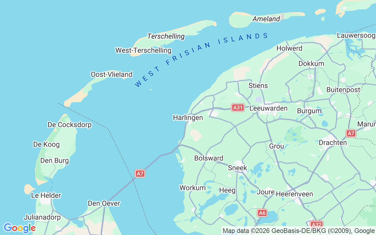 Emplacement du Yacht à voile: Harlingen, Harlingen