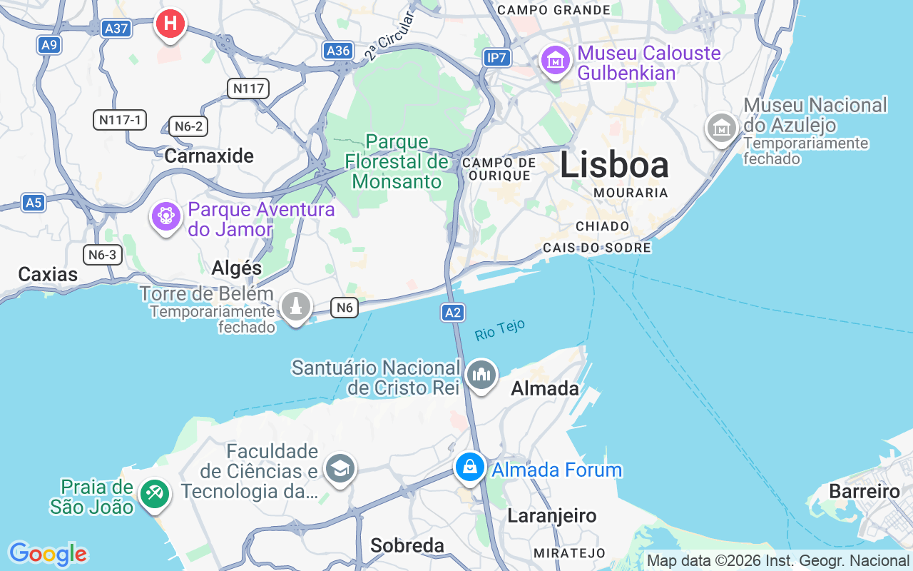 Localização do(a) Catamarã: Doca De Santo Amaro, Lisboa
