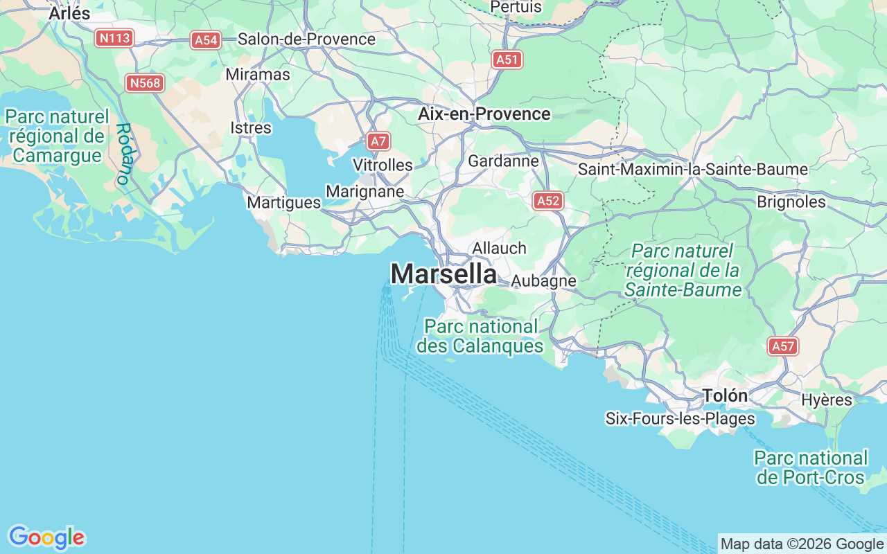 Ubicación Lancha: Pointe Rouge, Marsella