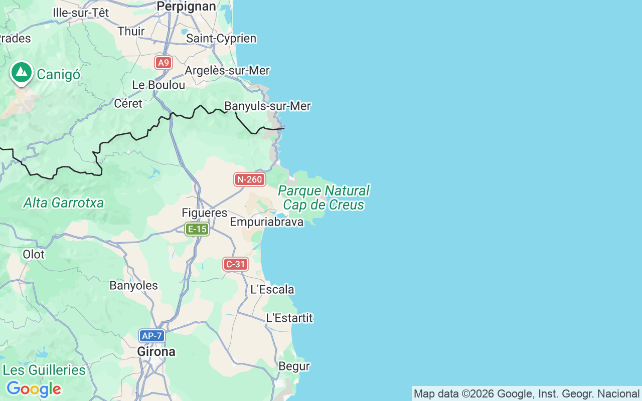 Location of the Motorboat: Cadaques, Cadaqués