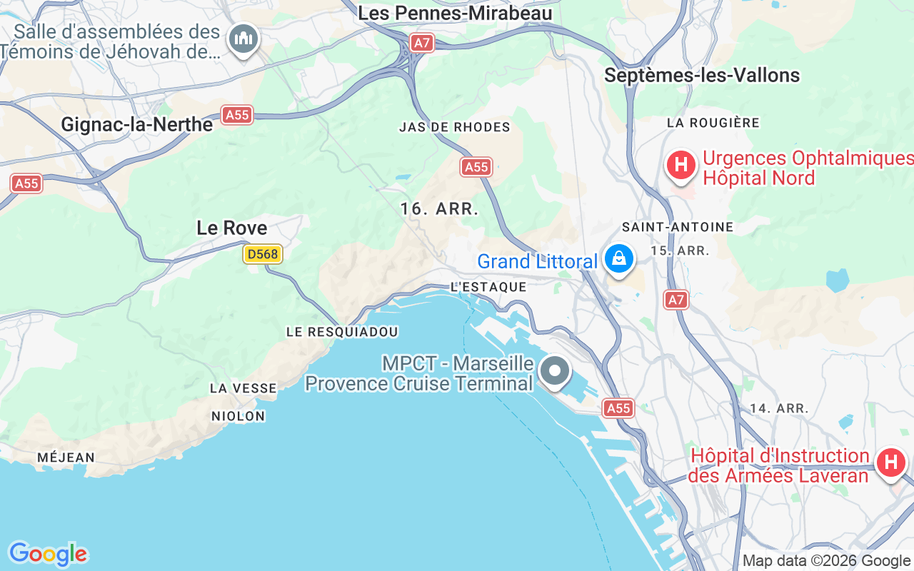 Liegeplatz Segelboot: Port L'estaque, Marseille