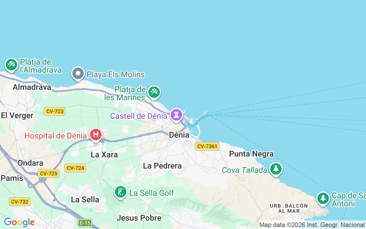 Liegeplatz Motorboot: Marina El Portet De Denia, Dénia