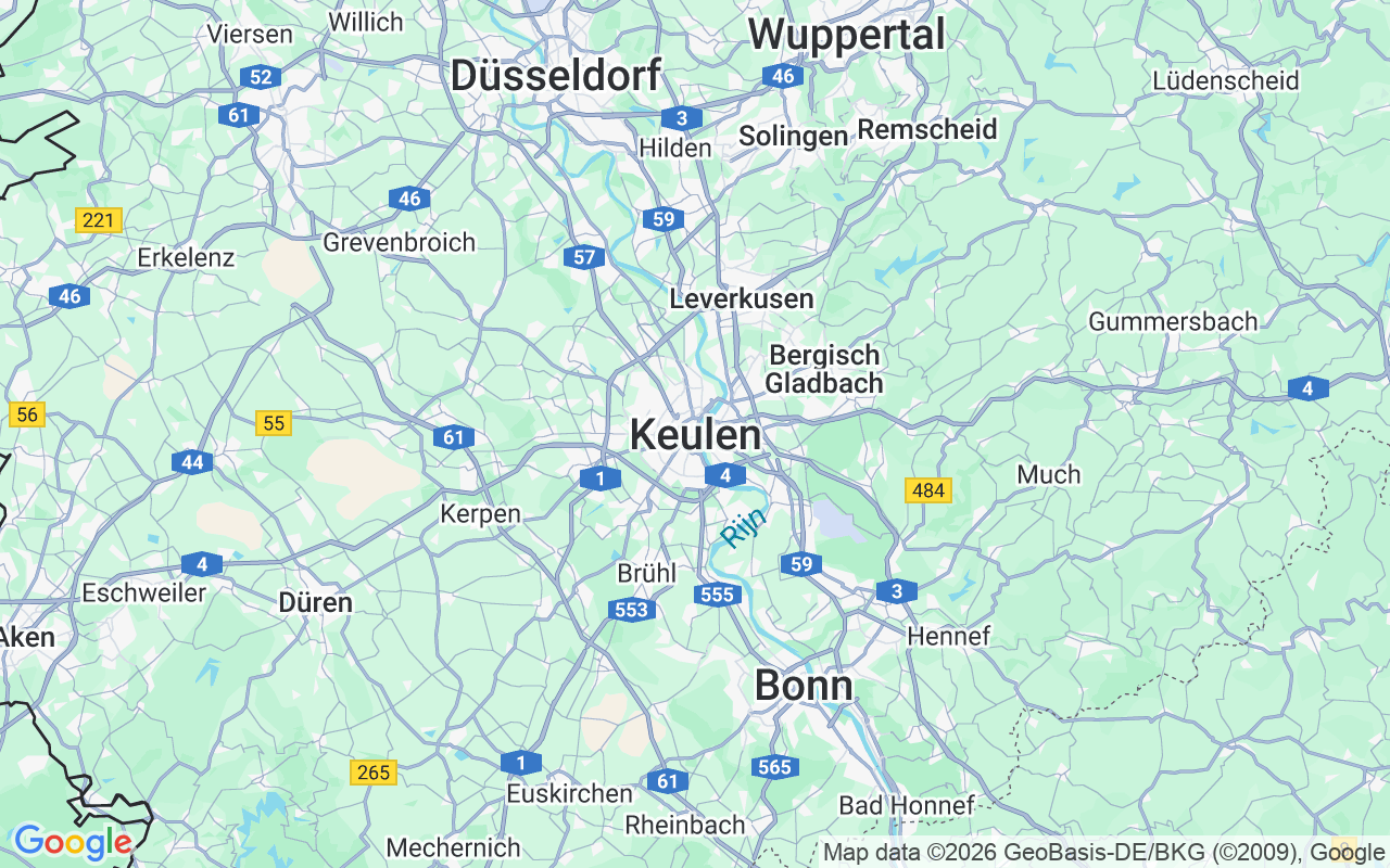 De locatie van Motorboot: Ms Rodenkrichen, Keulen