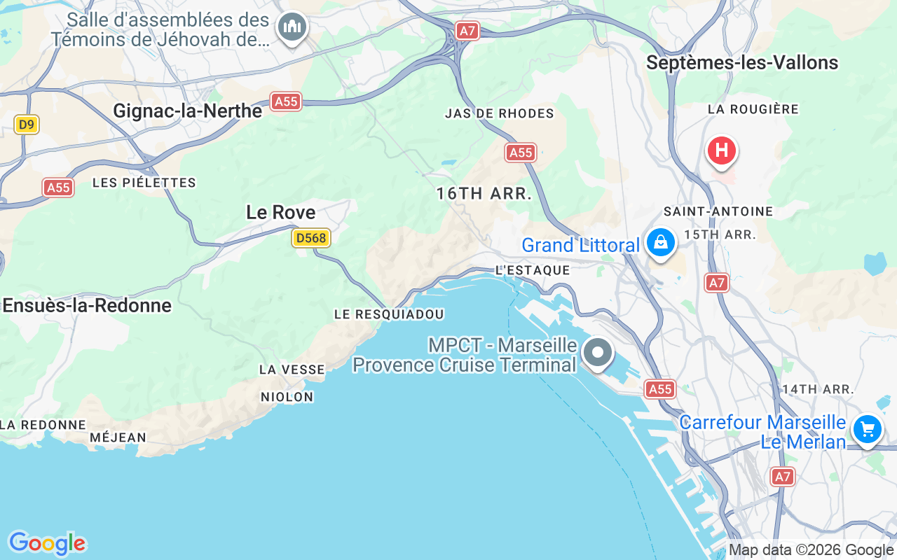 Location of the Sailboat: Port Corbières, Marseille