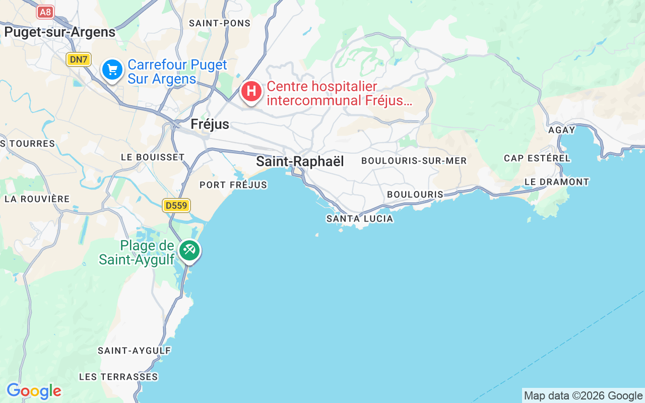 De locatie van Motorboot: Port Santa Lucia, 83700 Saint-Raphaël
