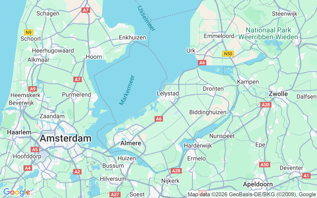 Emplacement du Voilier: Lelystad Haven, Lelystad- Haven