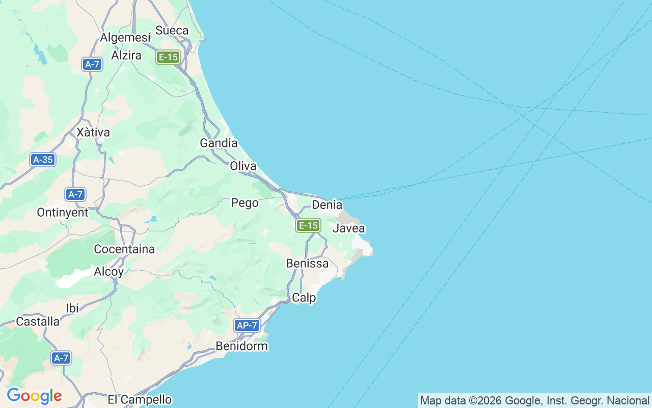 Plats för Motorbåt: Marina De Dénia, Denia