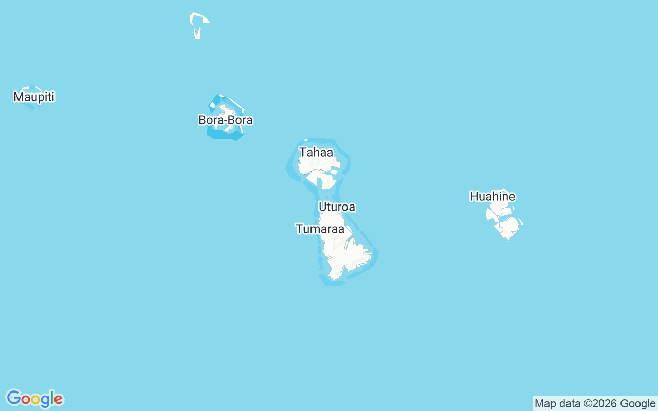 Emplacement du Catamaran: Uturoa, Îles Sous-Le-Vent