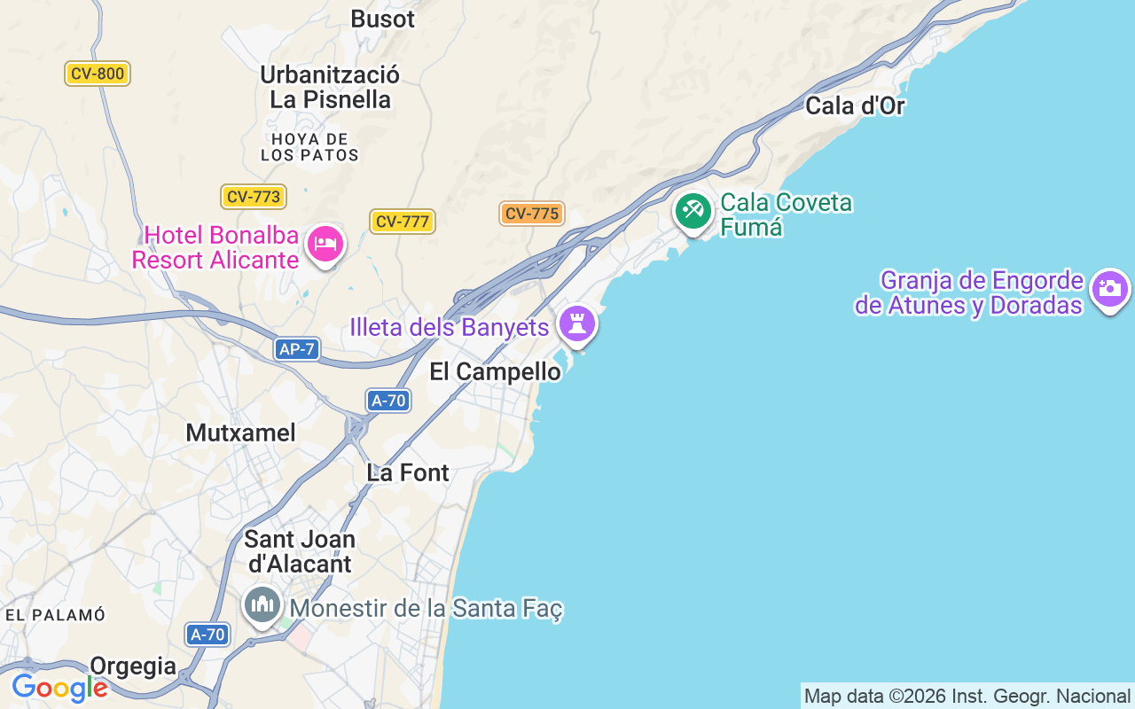 Liegeplatz Motorboot: Club Náutico Campello, El Campello