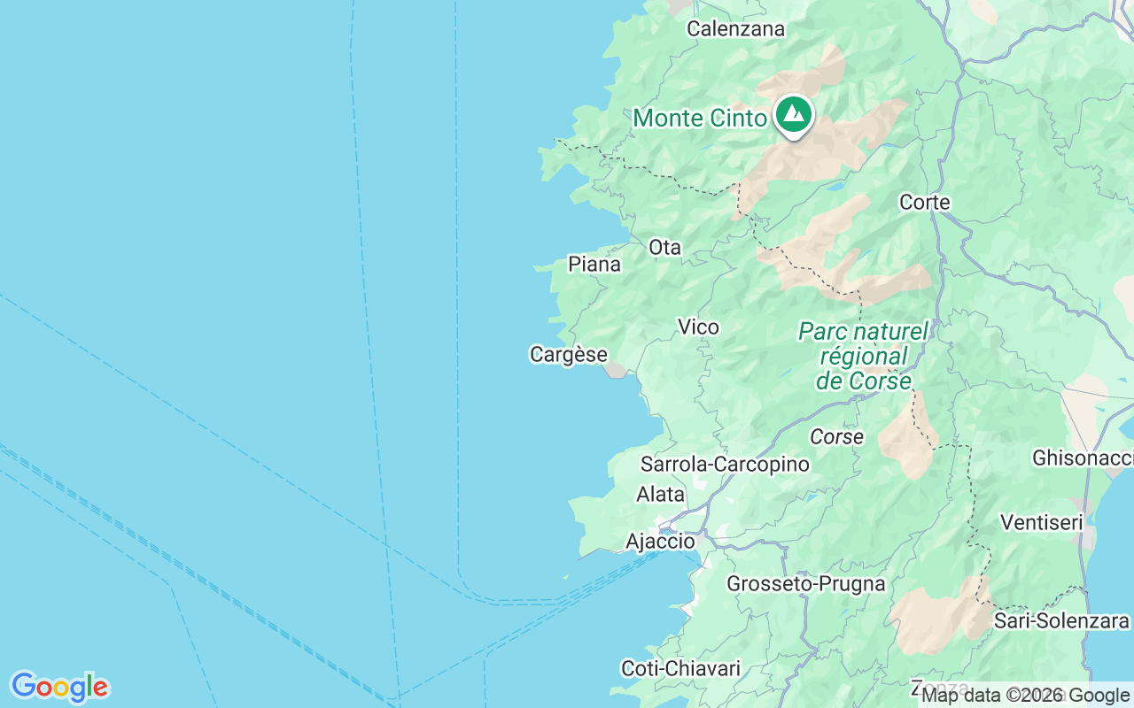 Emplacement du Semi-rigide: Cargese, 20130 Cargèse