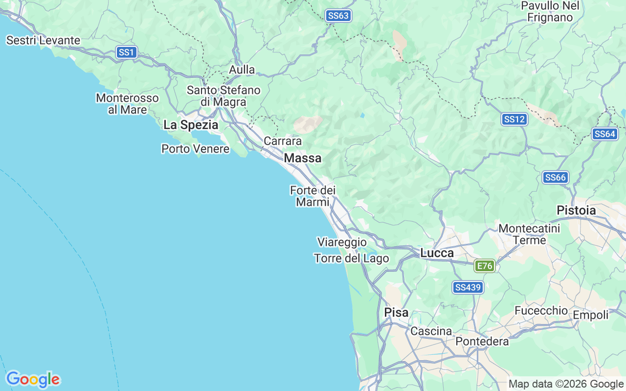 Location of the RIB: Cinquale, 55042 Forte Dei Marmi