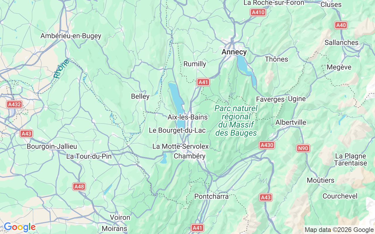 De locatie van Motorboot: Mémard, Aix-Les-Bains