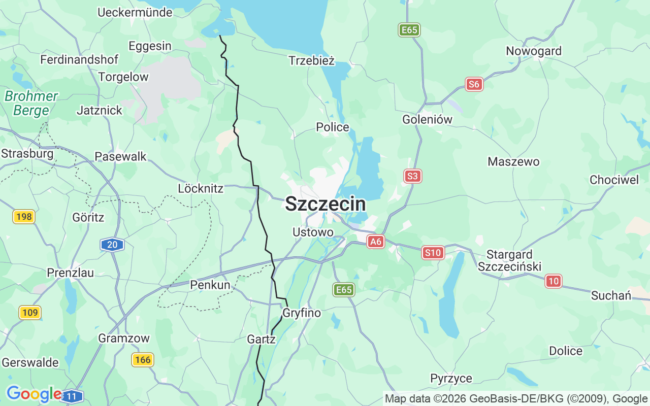 Plats för Segelbåt: Szczecin, Stettin