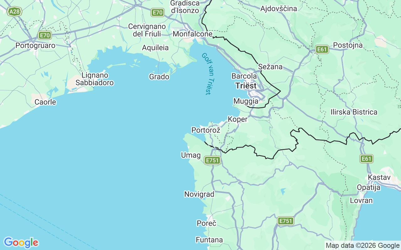 De locatie van Zeilboot: Piran, Piran