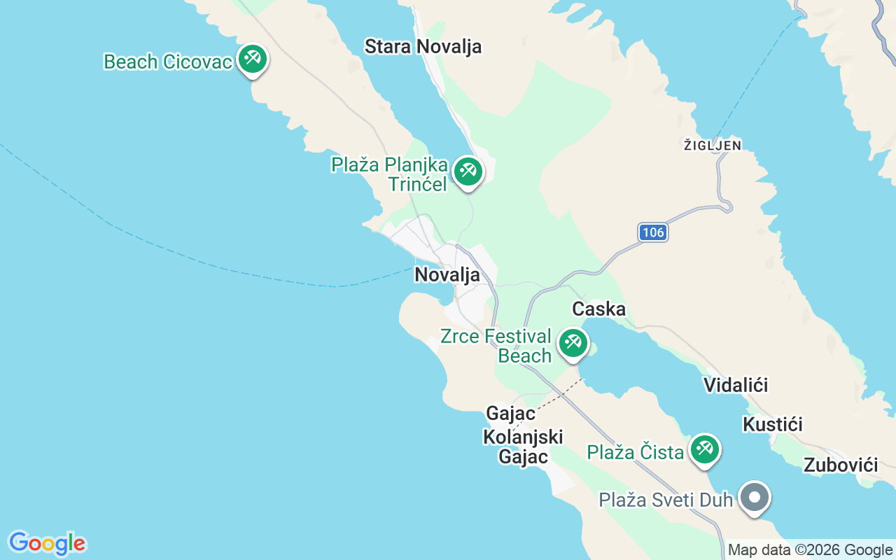 Liegeplatz Motorboot: Novalja Marina, Novalja