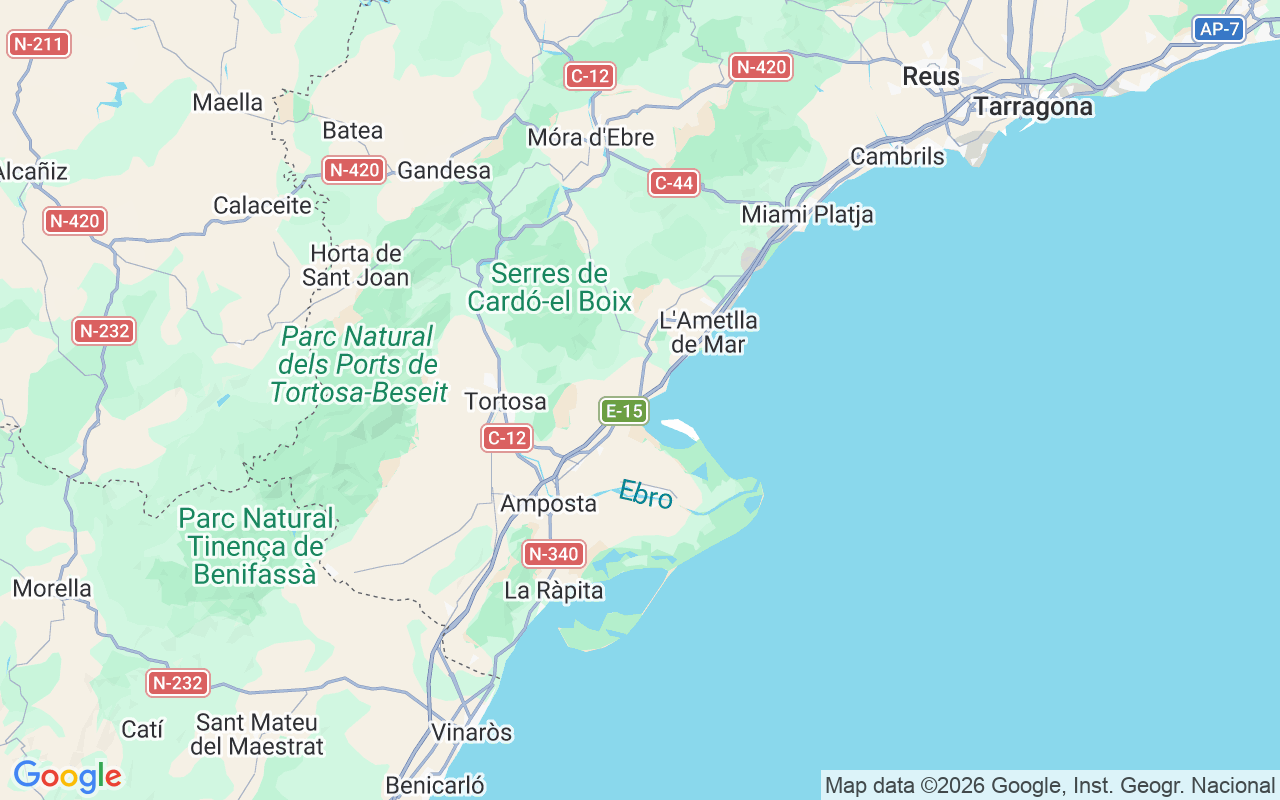 De locatie van Motorboot: L'ampolla, 43895 L'ampolla