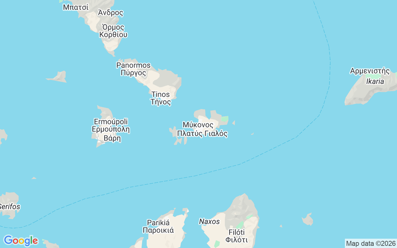 Emplacement du Voilier: Tourlos, Mykonos