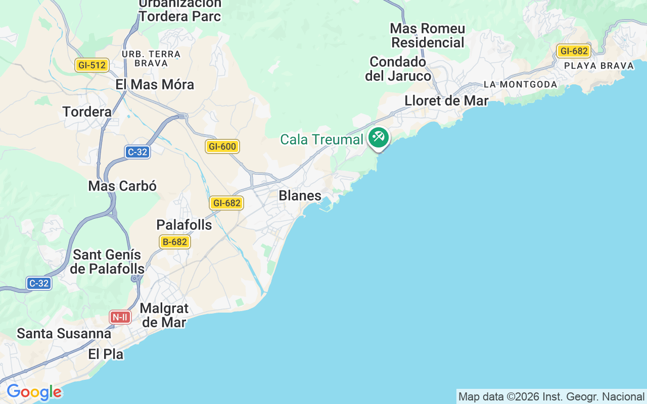Localização do(a) Lancha: 17300 Blanes, Espanha