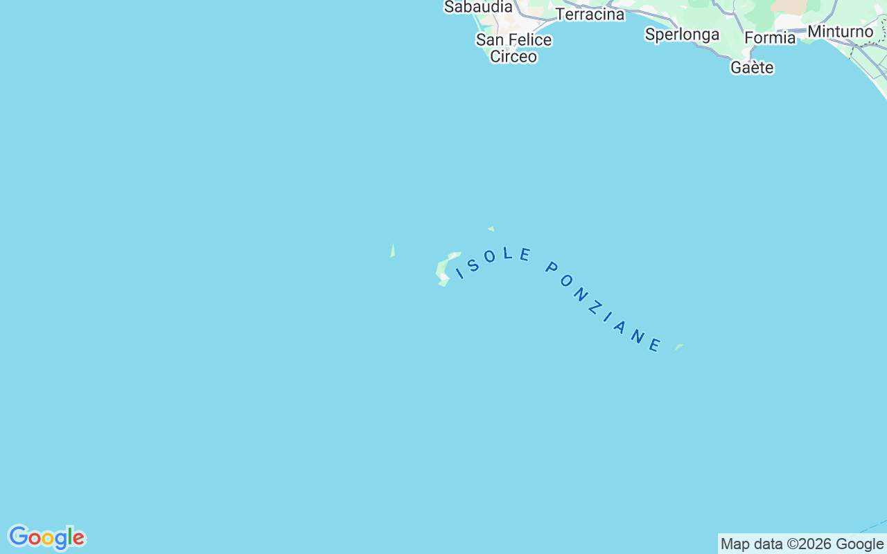 Emplacement du Bateau à moteur: Ponza, Ponza