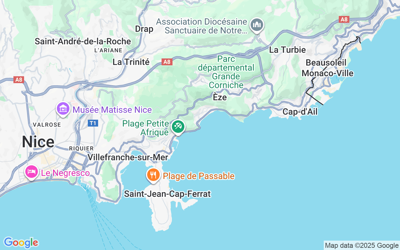 Localização do(a) Lancha: Porto De Silvia Maris, 06360 Èze