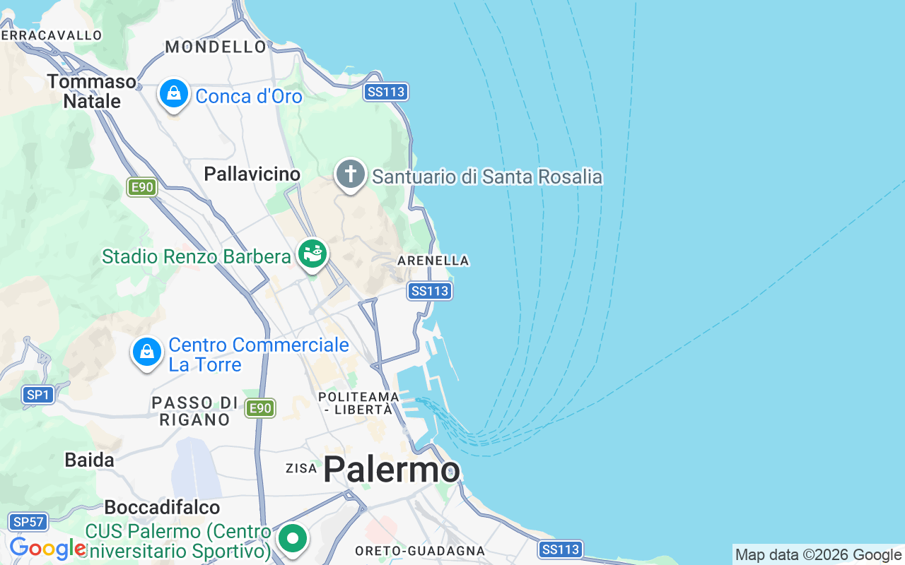 Plats för RIB-båt: Palermo, Italien