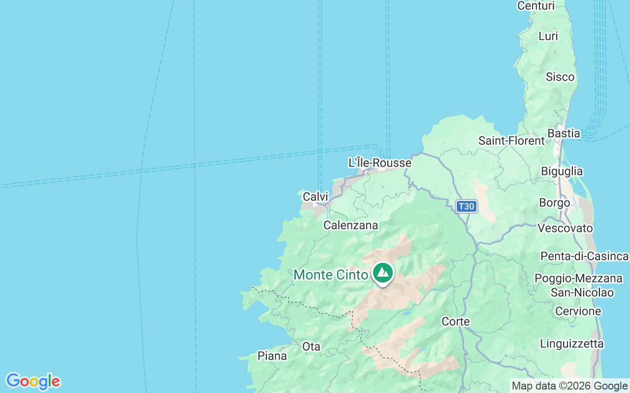 De locatie van RIB: 20260 Calvi, Frankrijk