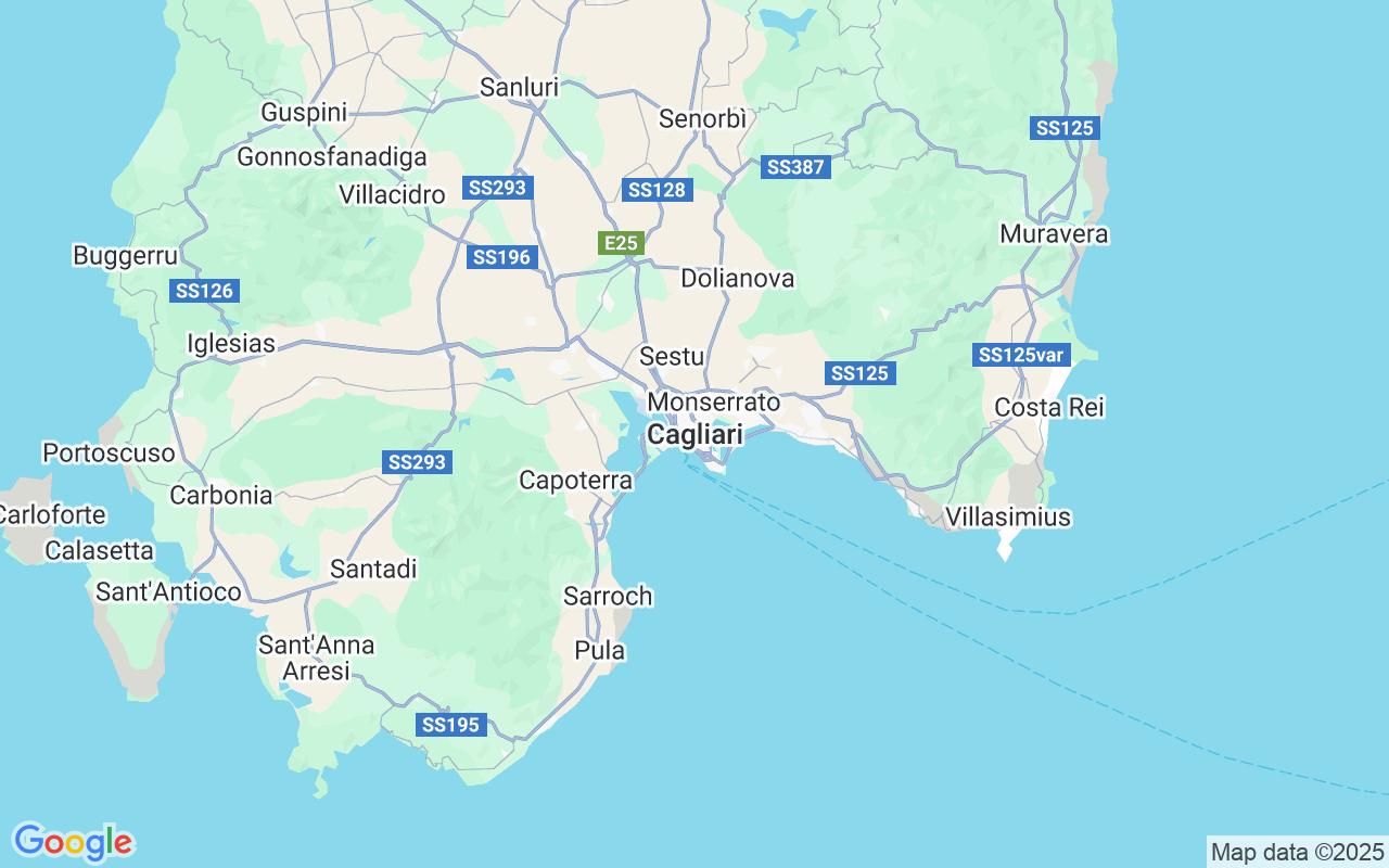 Localização do(a) Lancha: Cagliari, Itália