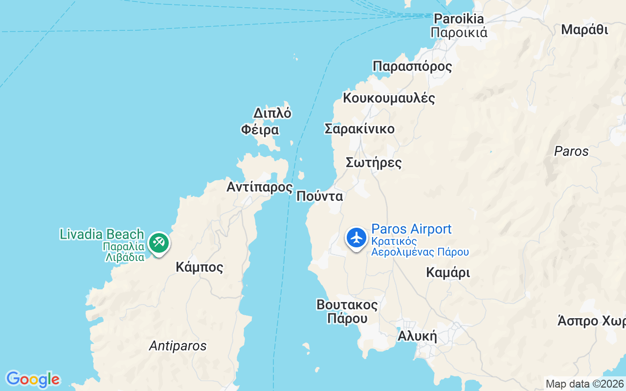 Luogo Gommone: Port Of Pounda, Paroikia 844 00