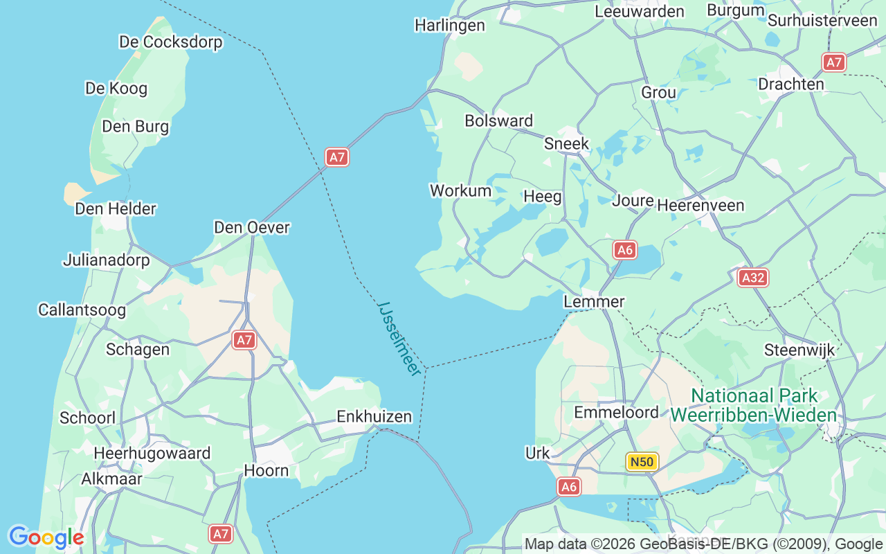 Ubicación Velero: Jachthaven De Vrijheid, Warns