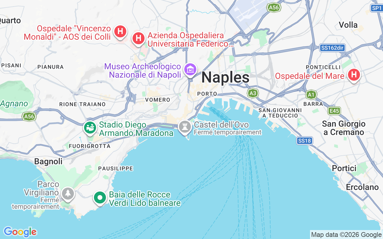 Emplacement du Semi-rigide: Porto Di Molosiglio, 80035 Naples