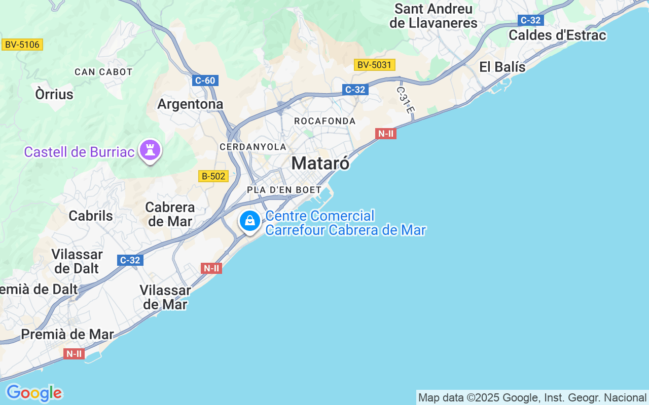 Plats för RIB-båt: Mataró, Spanien