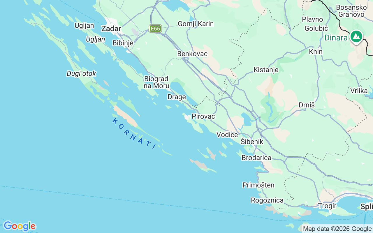 Location of the Motorboat: Aci Marina Jezera, Murter